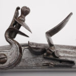 Bissell Metal Frame Flintlock Pistol_006