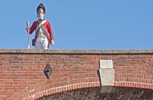 Battle at Fort Mifflin re-enactment